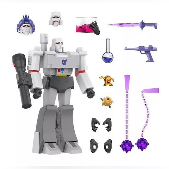 Super7 Transformers Ultimates 8" MEGATRON Decepticon Figure 2023 - NEW - Picture 3 of 4